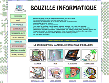 Tablet Screenshot of bouzille.com
